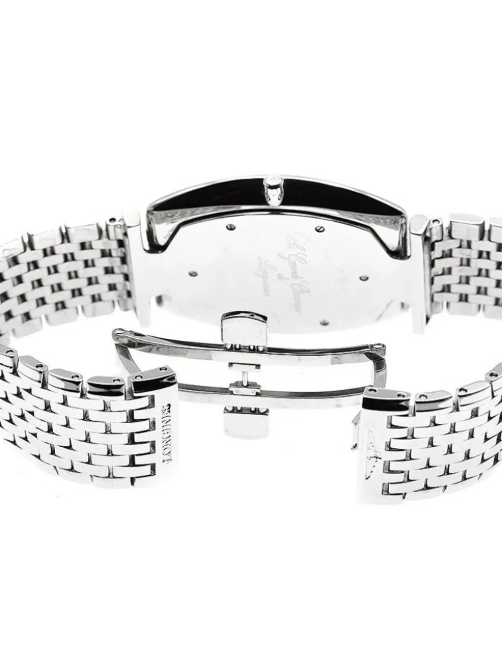 LONGINES Grand classic L4.786.4 12P diamond black Dial Quartz Men's Watch